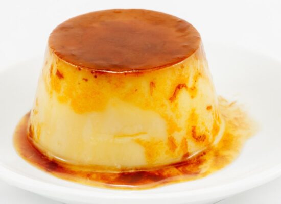 Receta de flan de café